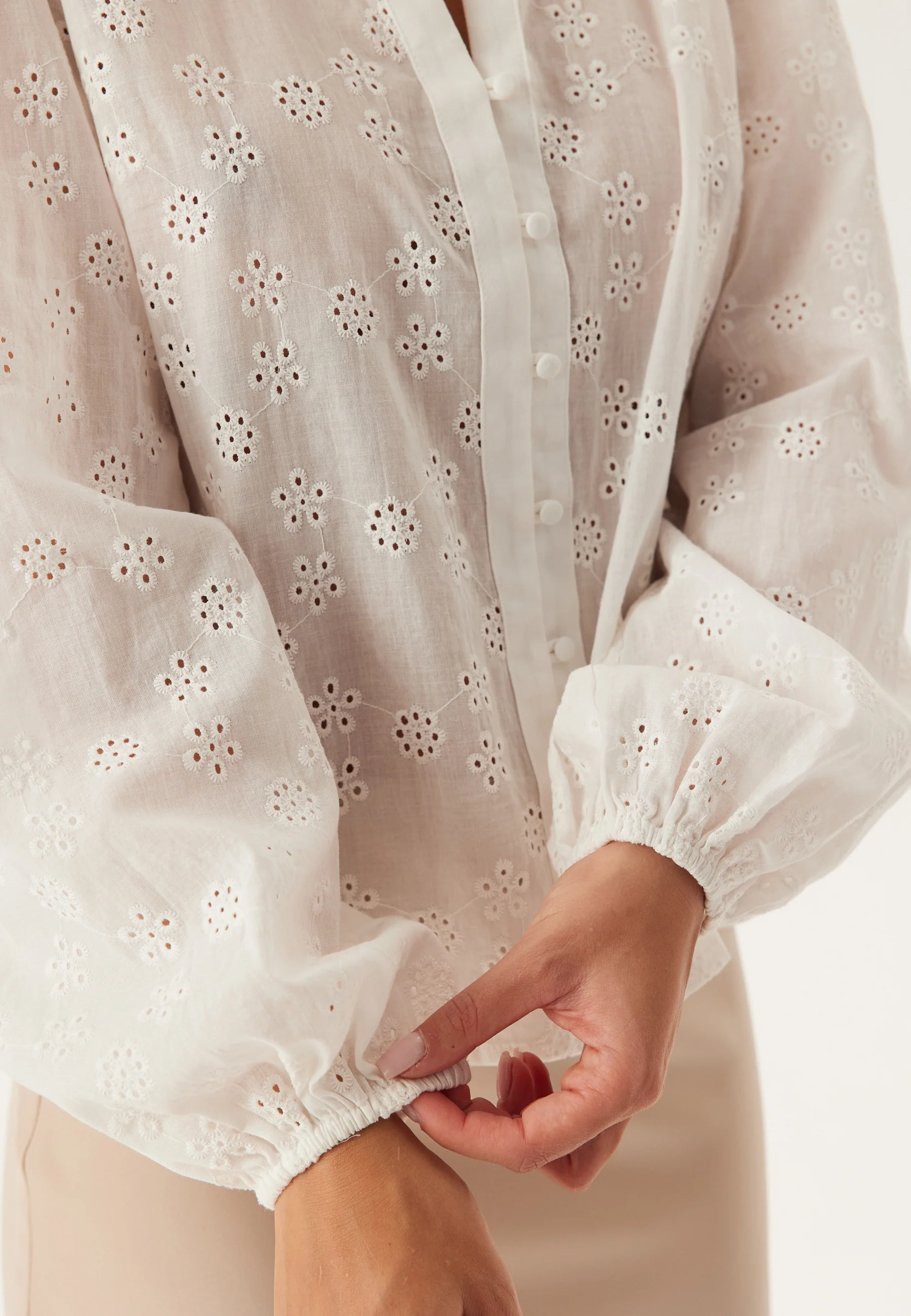 Broderie Anglaise Blouse - Image 4
