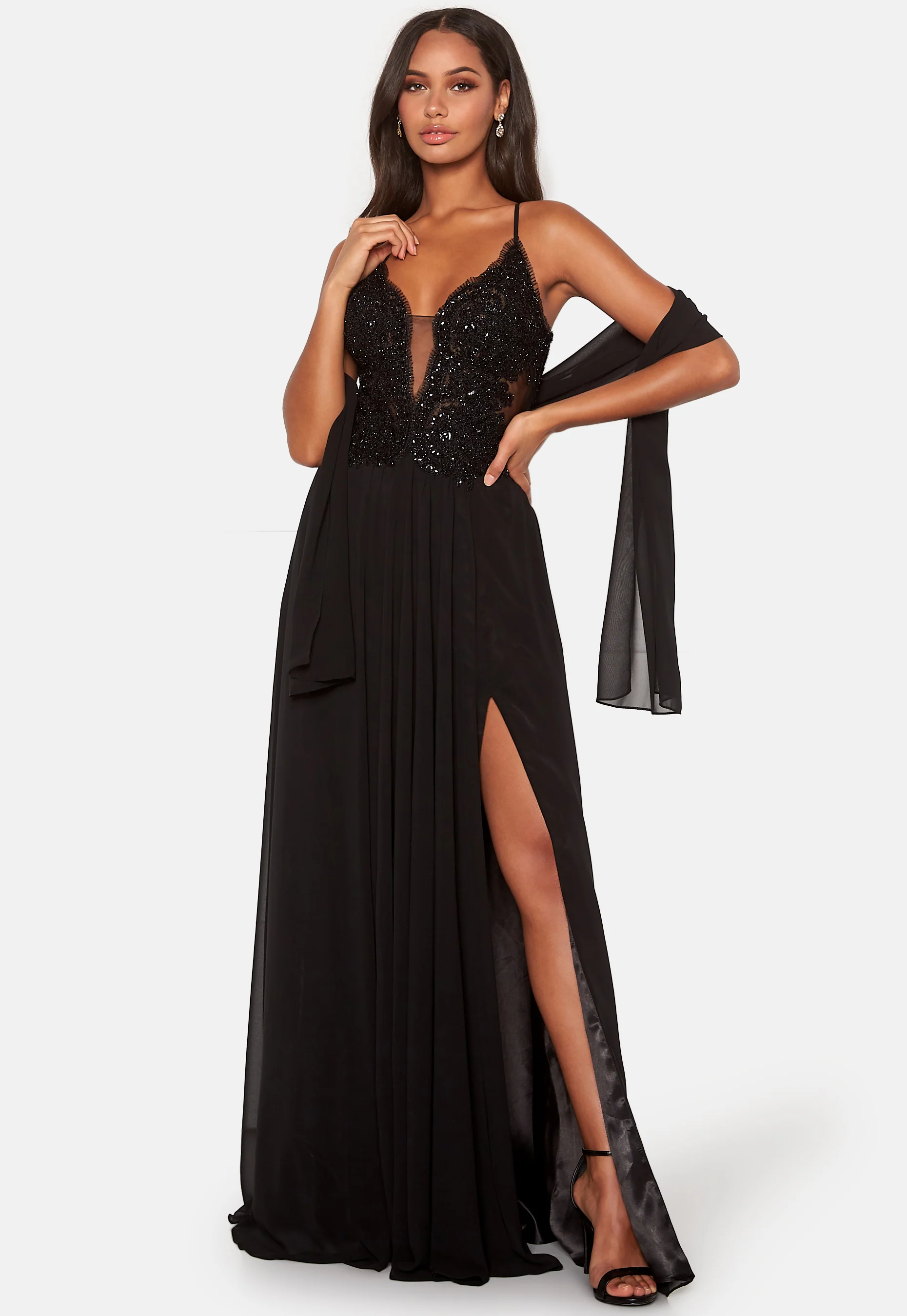 Embellished Prom Dress - Image 4