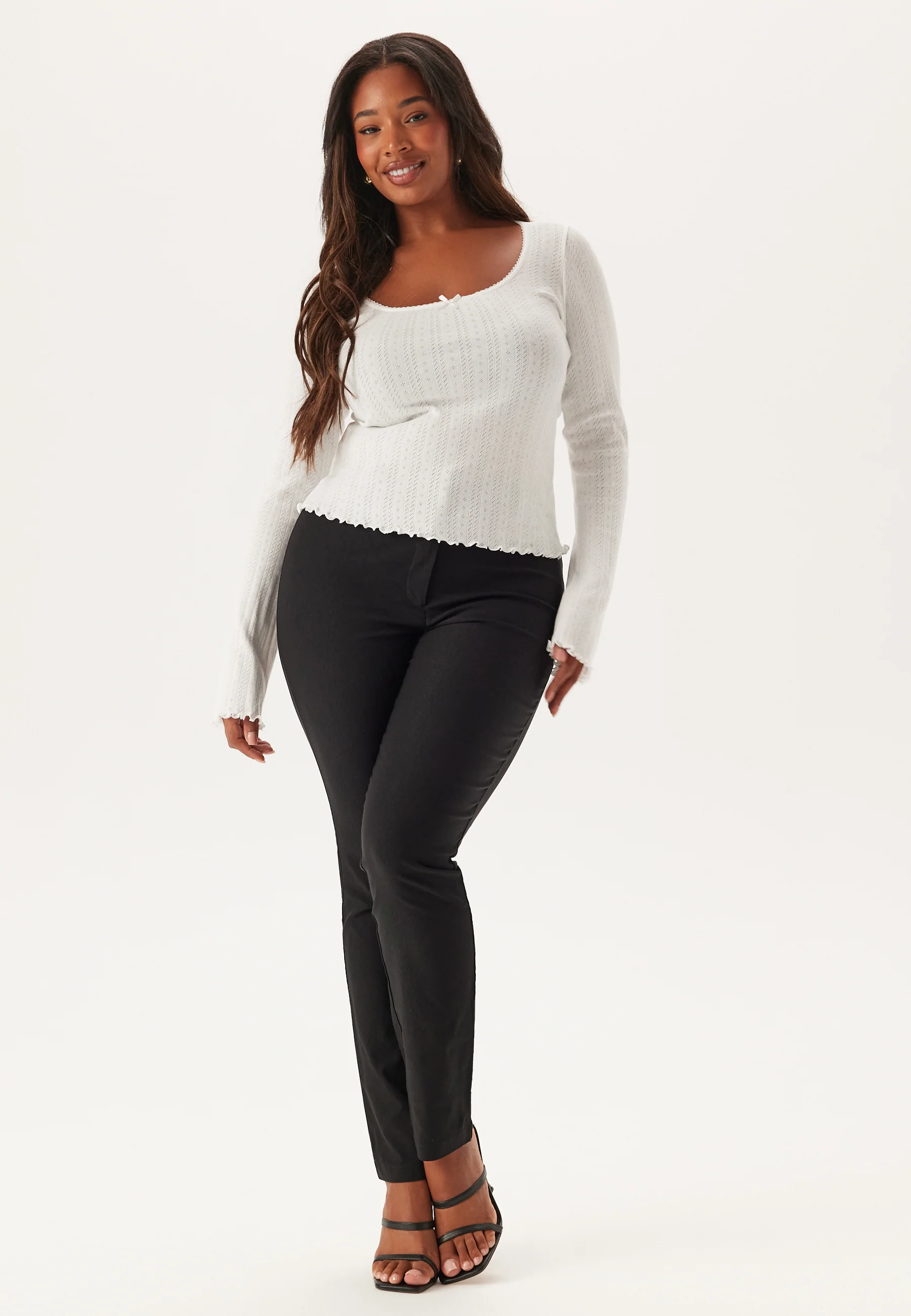 Everly High Waist Stretchy Trousers - Image 5