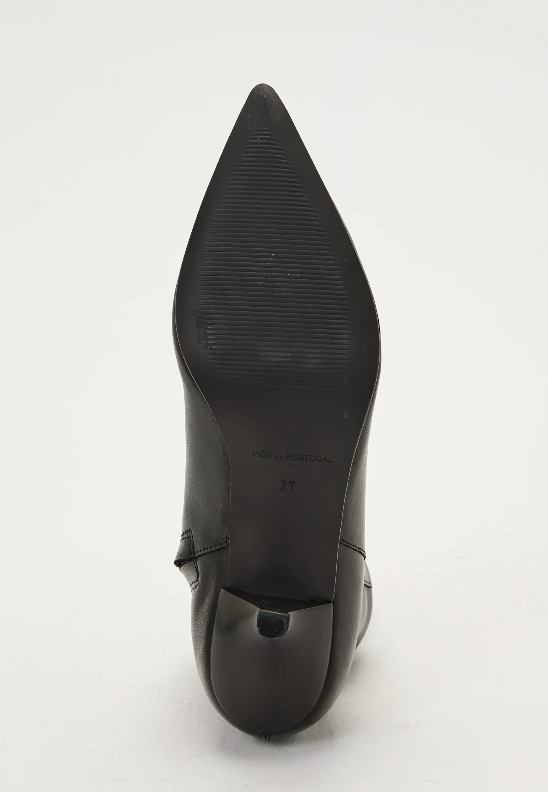 Heeled Leather Ankle Boot - Image 5