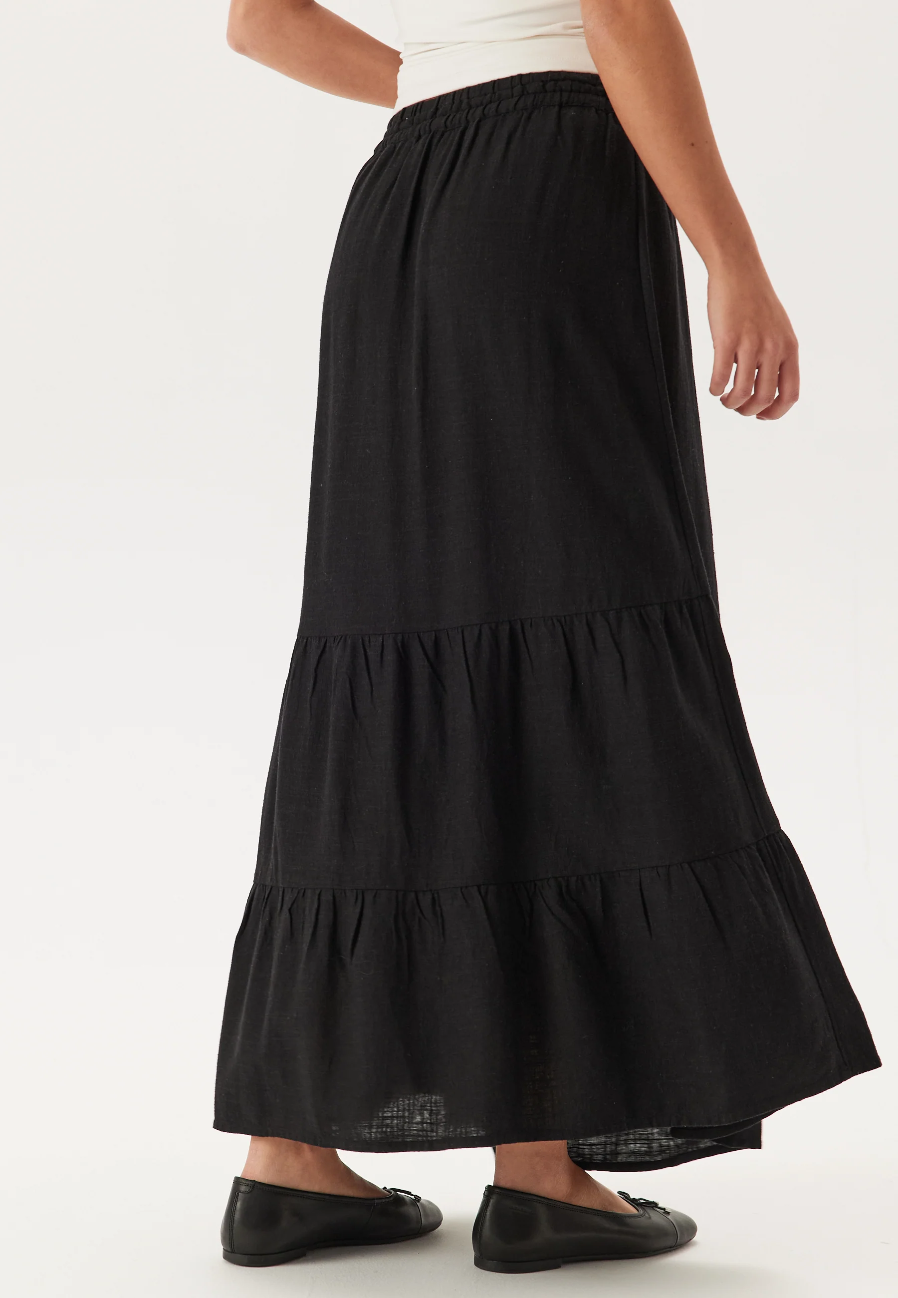 Linen Maxi Skirt - Image 4