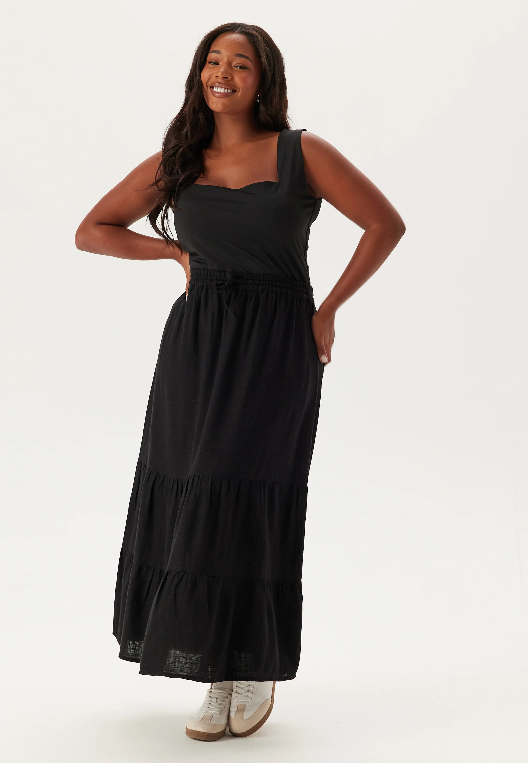 Linen Maxi Skirt - Image 6