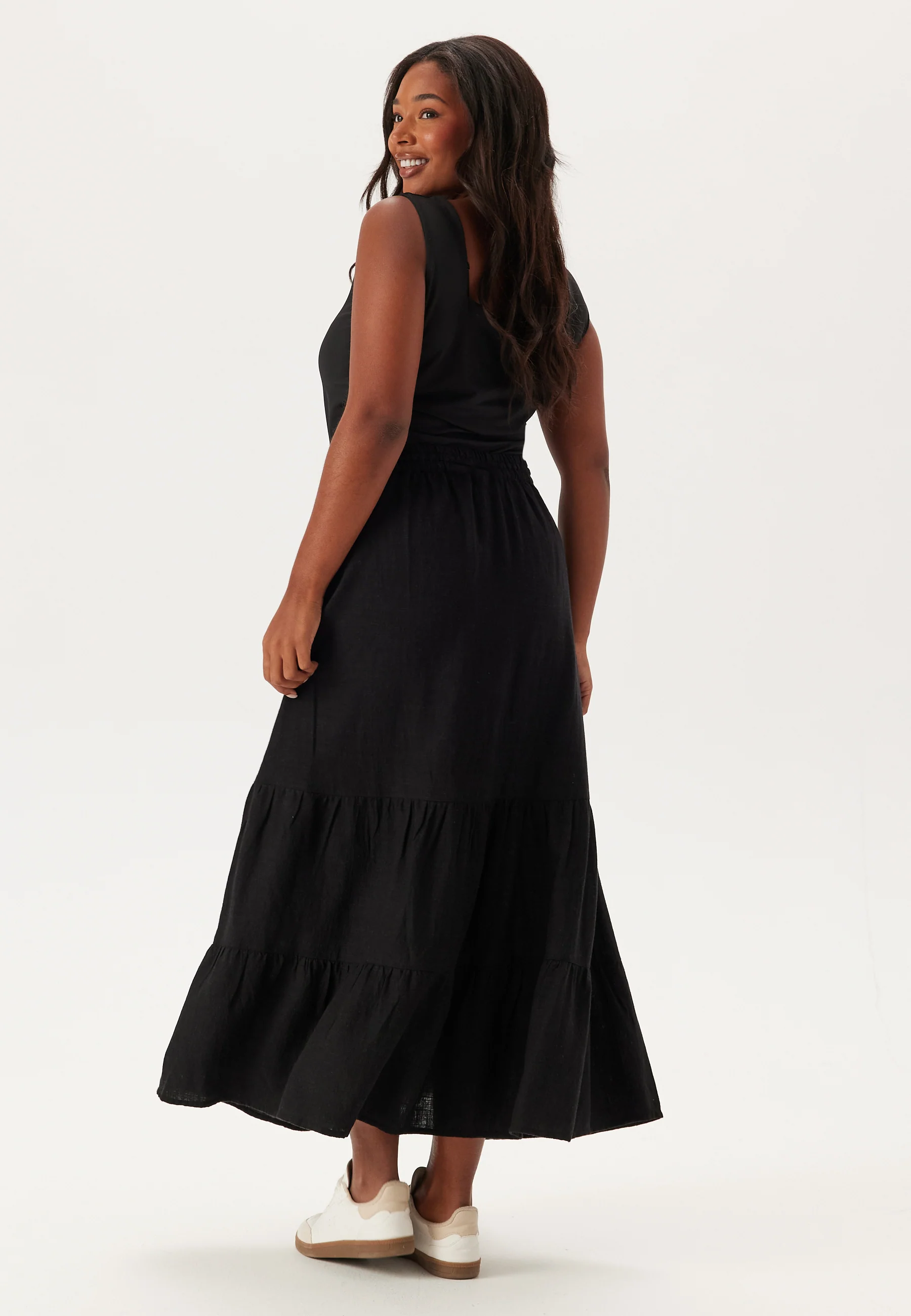 Linen Maxi Skirt - Image 7