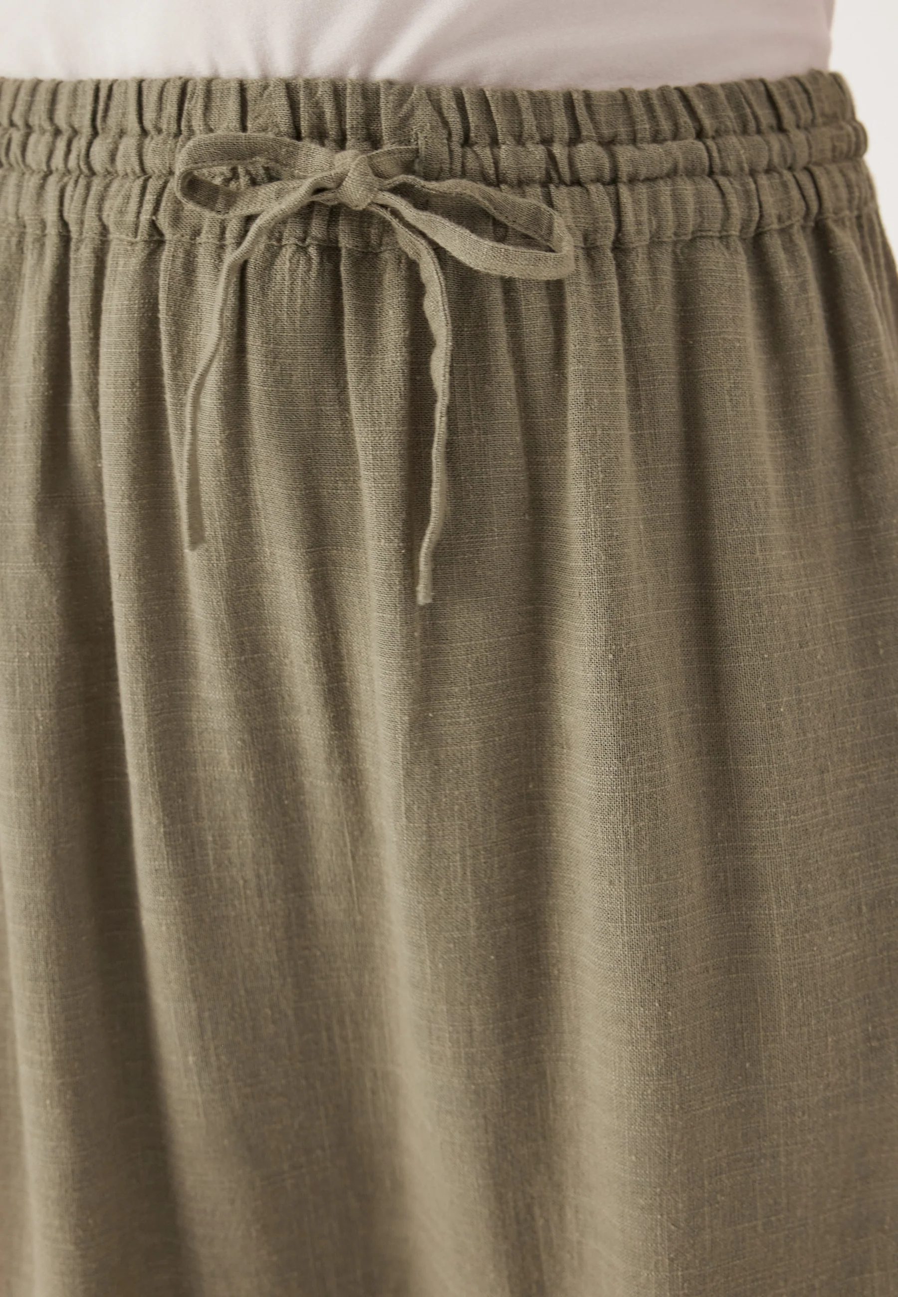 Linen Maxi Skirt - Image 4