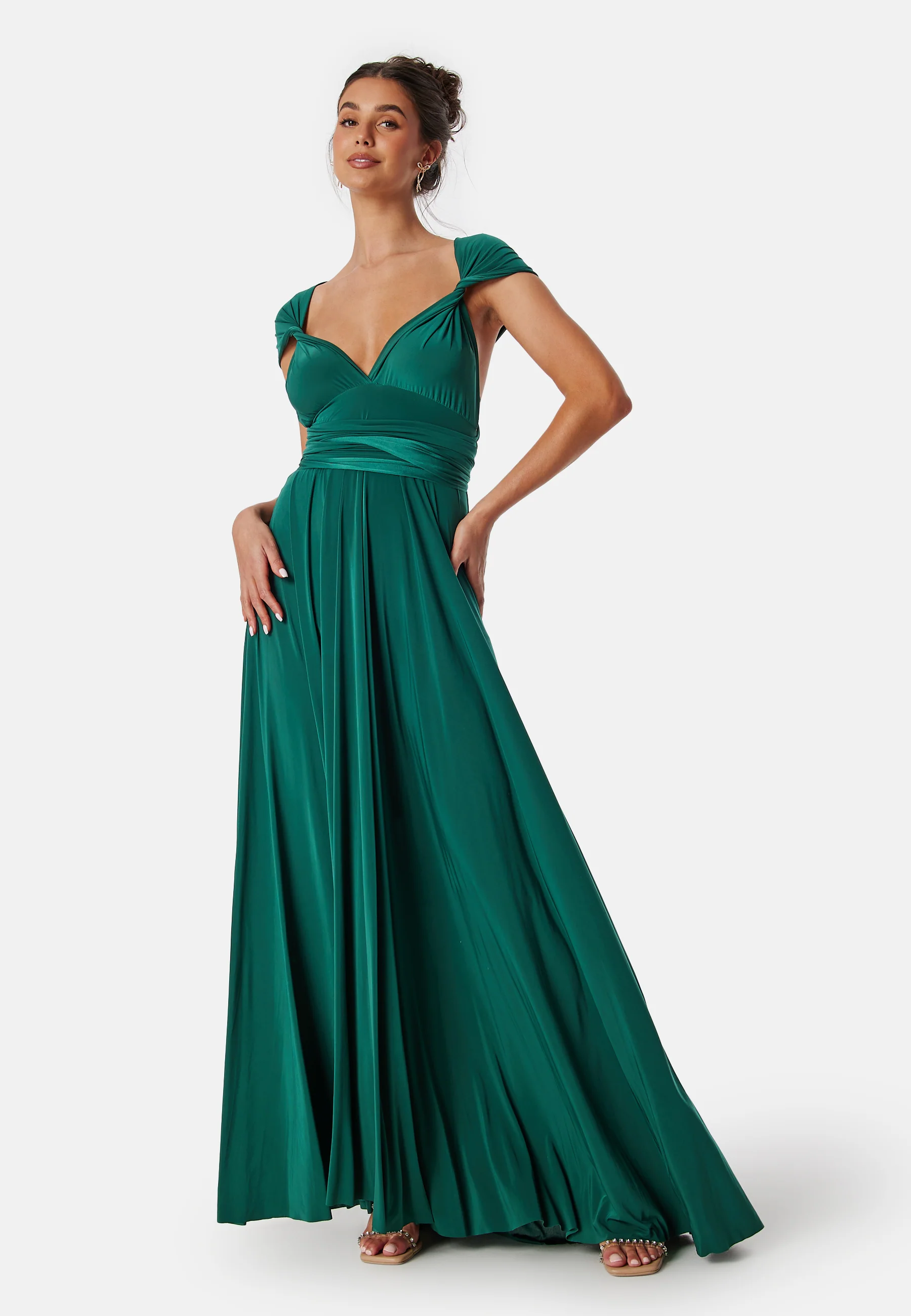 Multi Tie Maxi Dress - Image 4