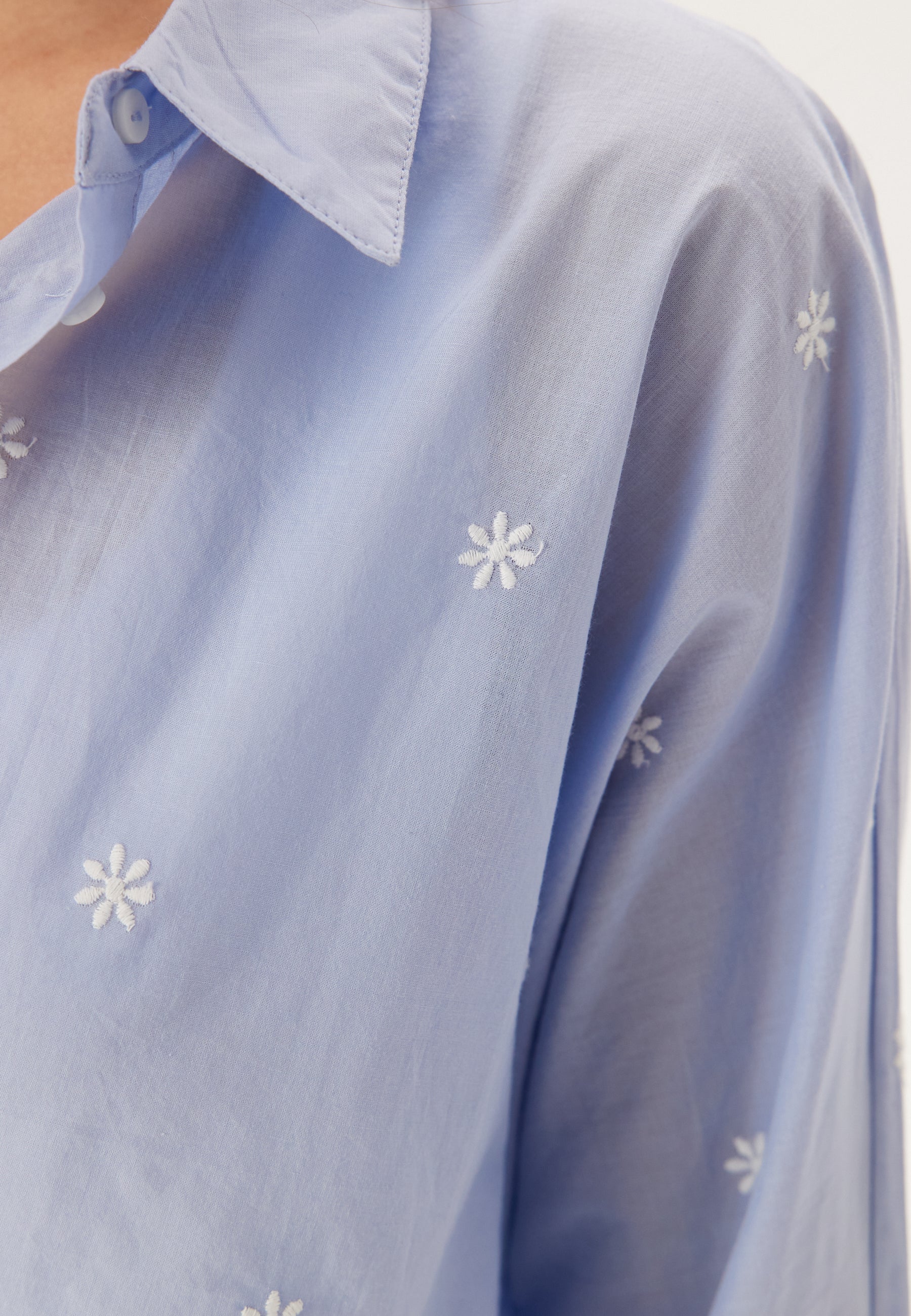 Onlnew Lina Grace Ls Emb Shirt - Image 4