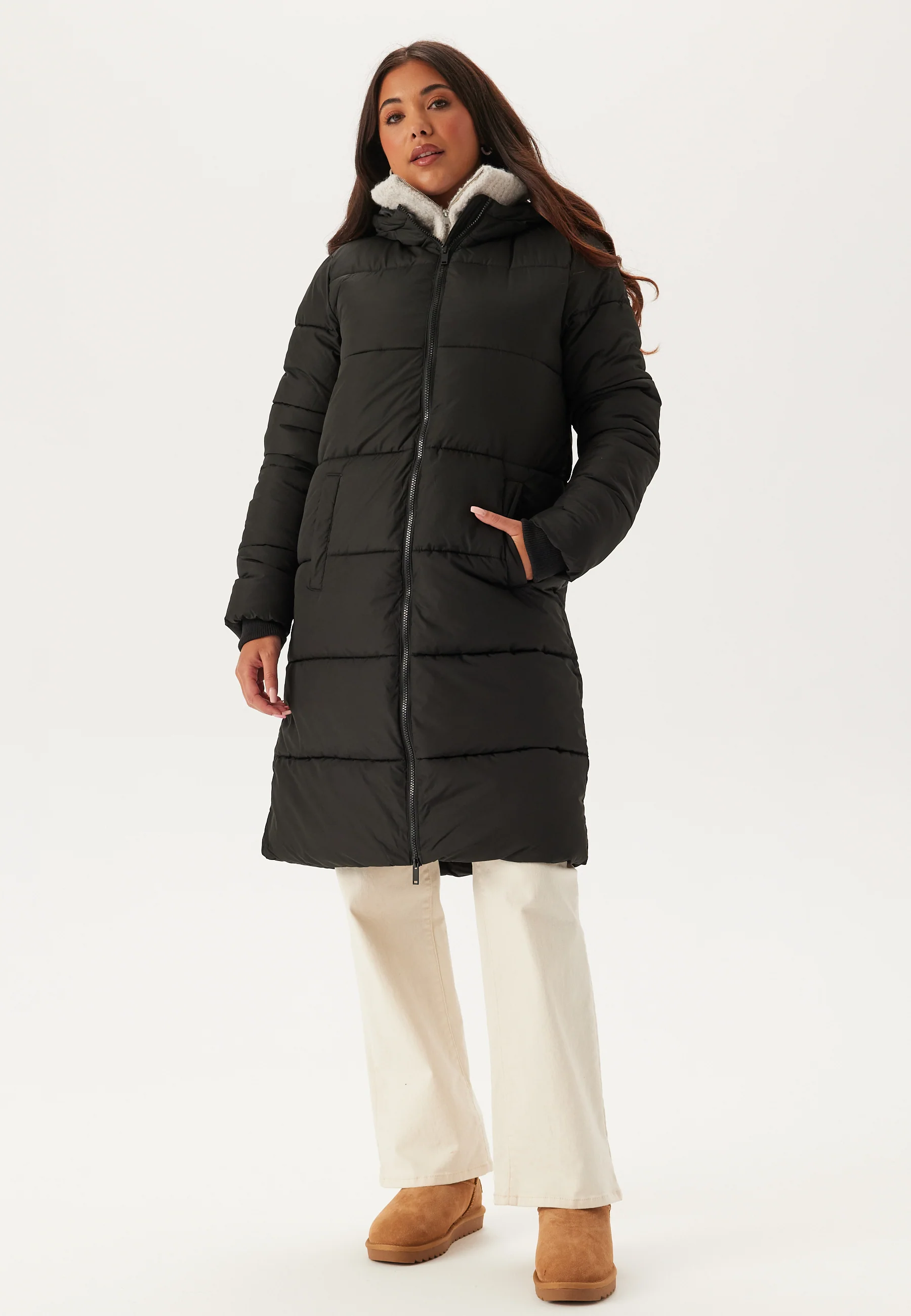 Pcbee New Long Puffer Jacket - Image 3