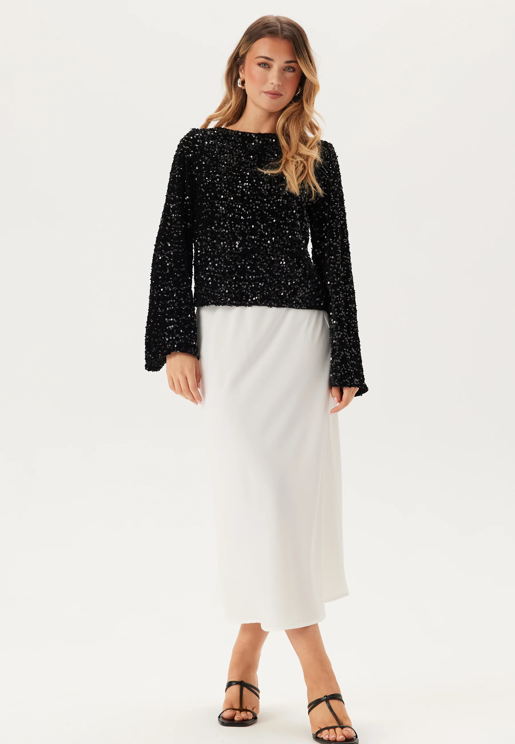 Pckam Ls Deep Back Bow Top - Image 5