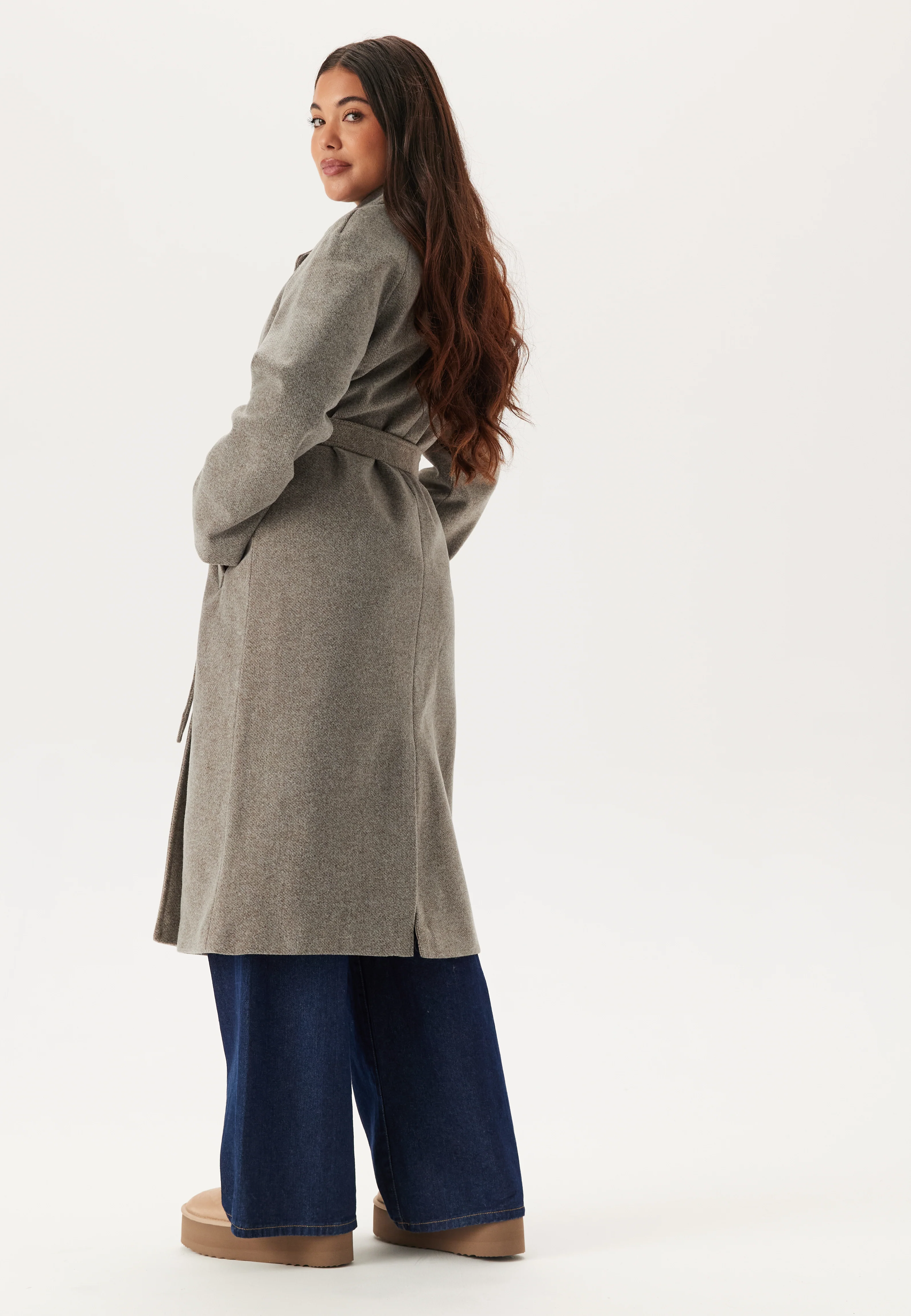 Pcmarbel Long Coat - Image 3