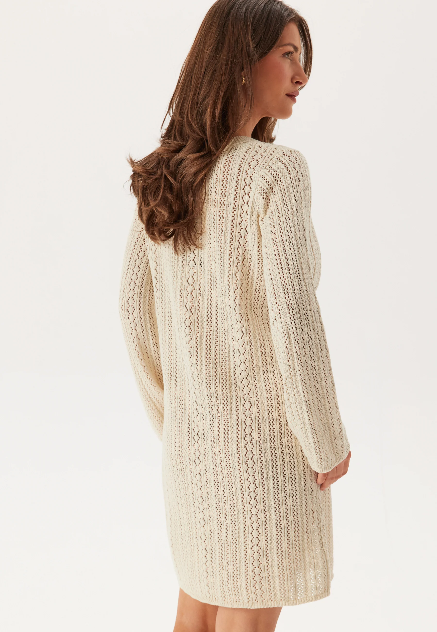 Pcnuka Ls O-neck Knit Dress - Image 4