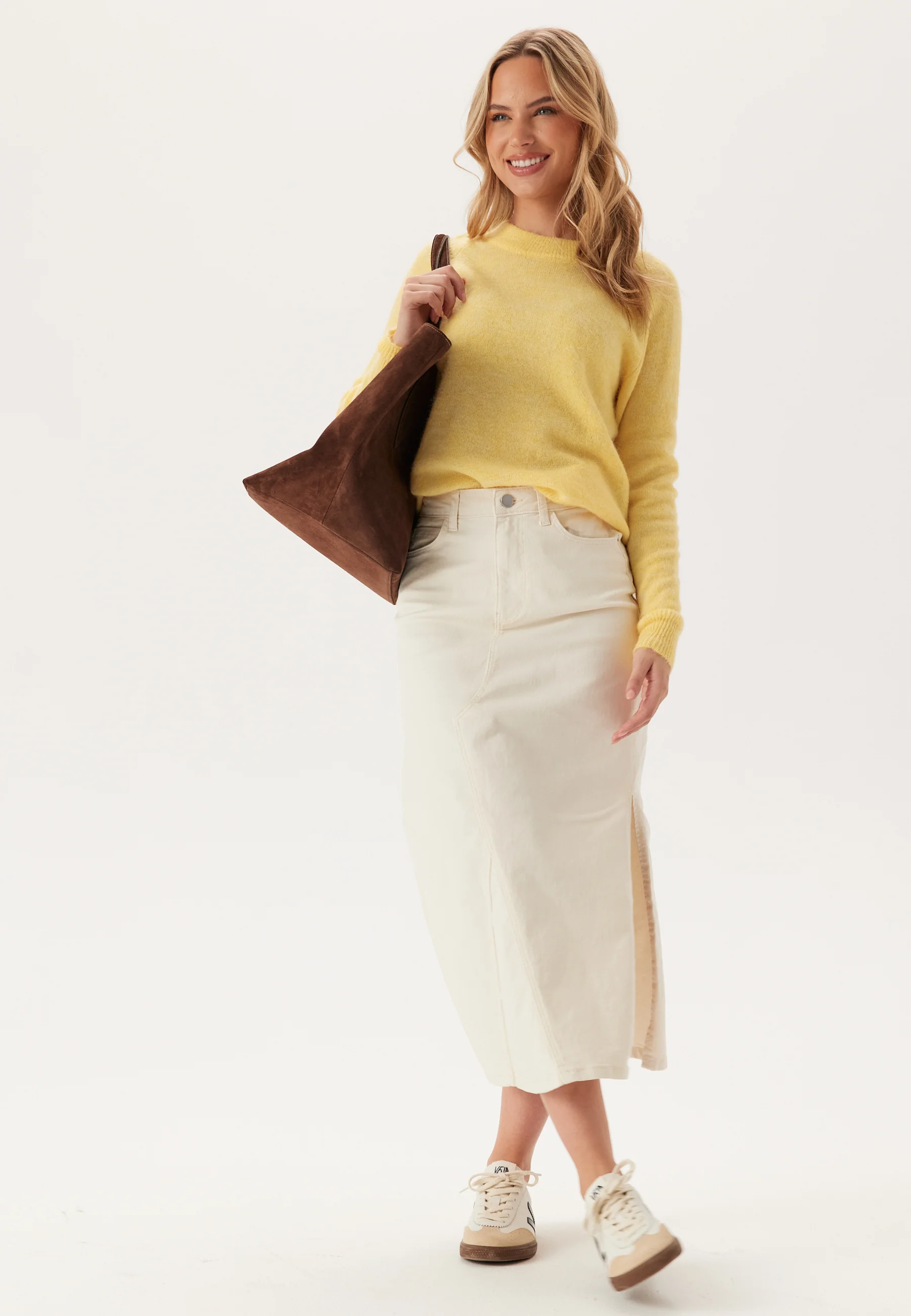 Slflulu LS Knit O-Neck - Image 3