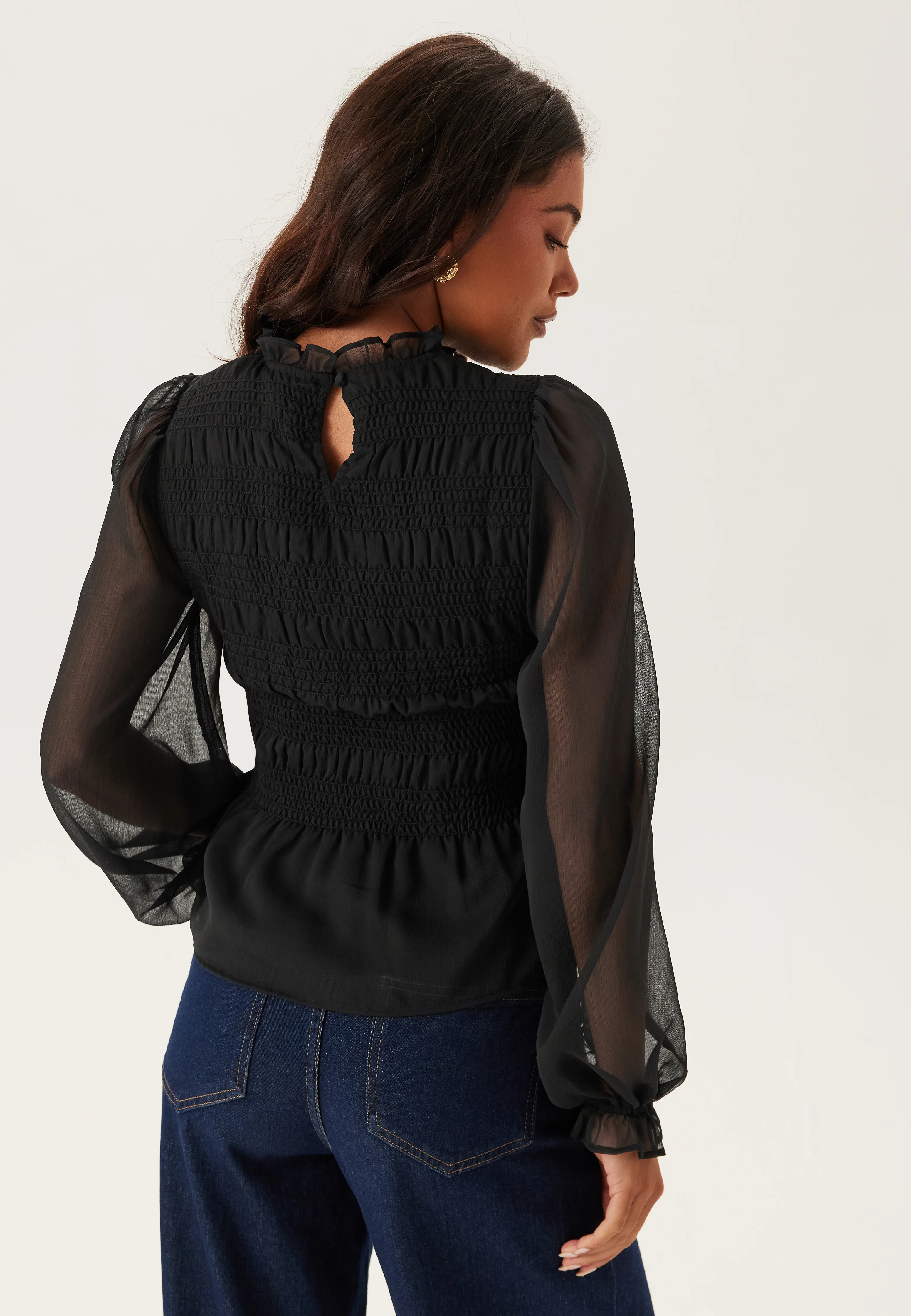 Smock L/S Blouse - Image 3