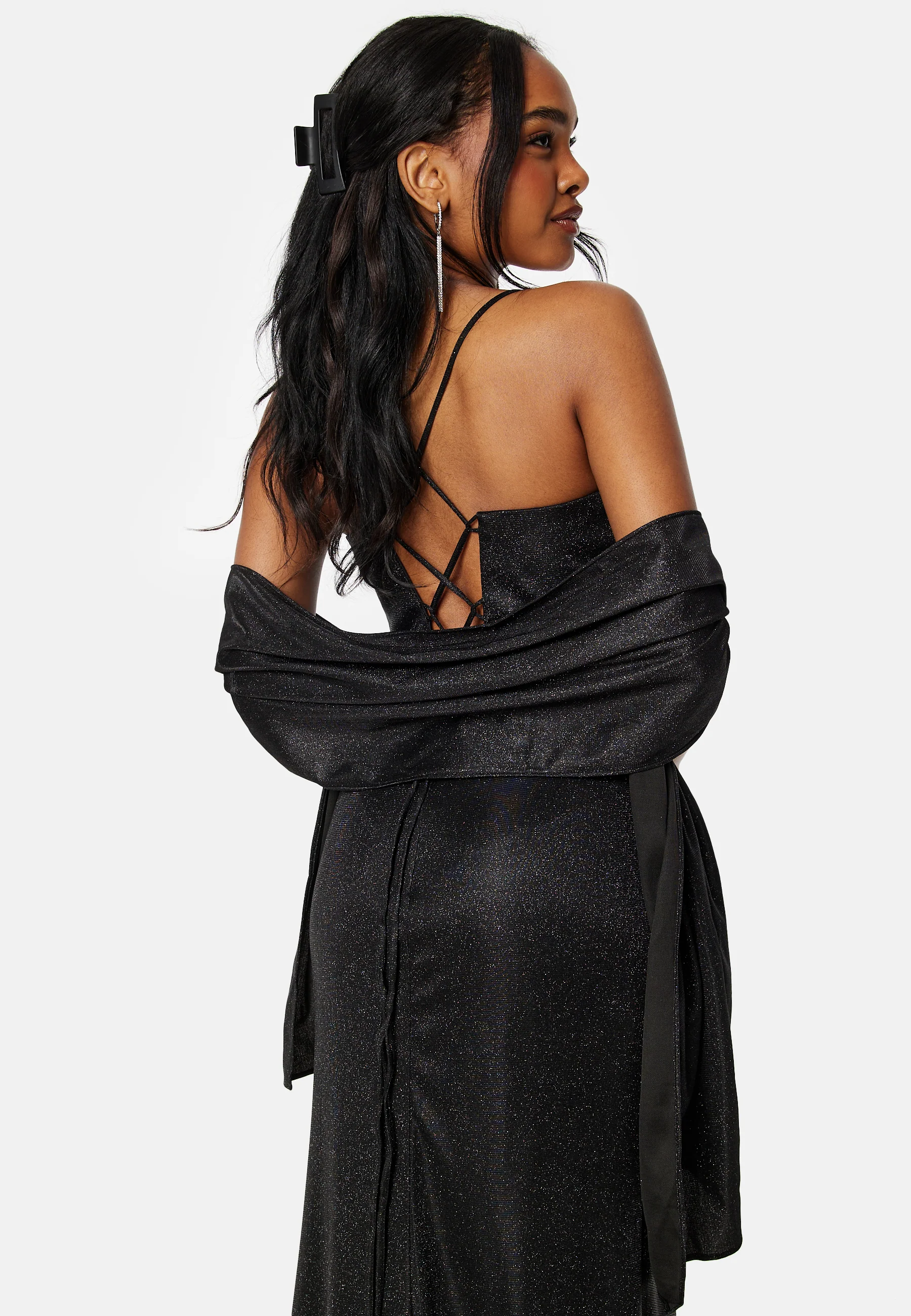 Sparkling Bustier Evening Dress - Image 6