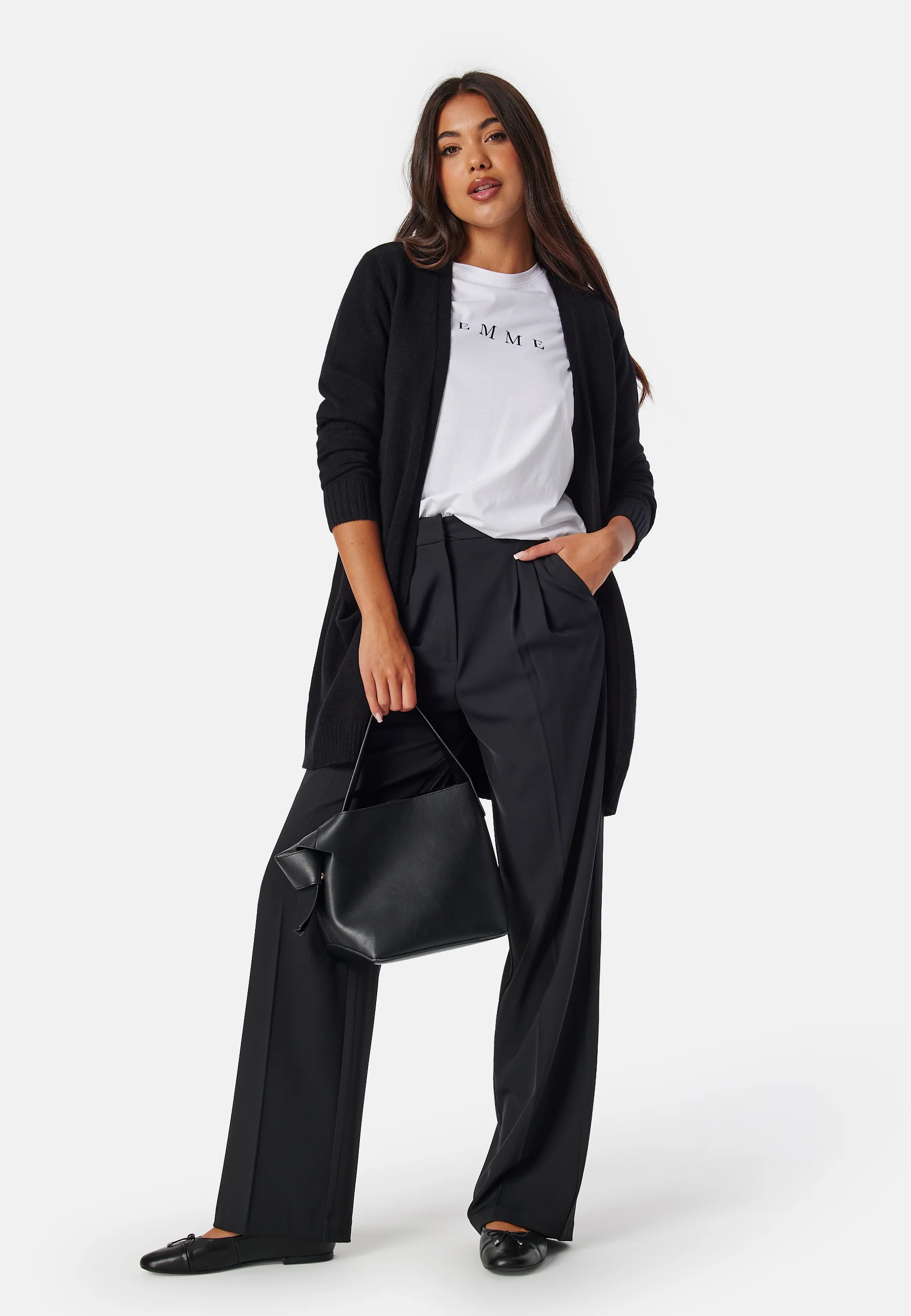 Viril Open L/S Knit Cardigan - Image 3