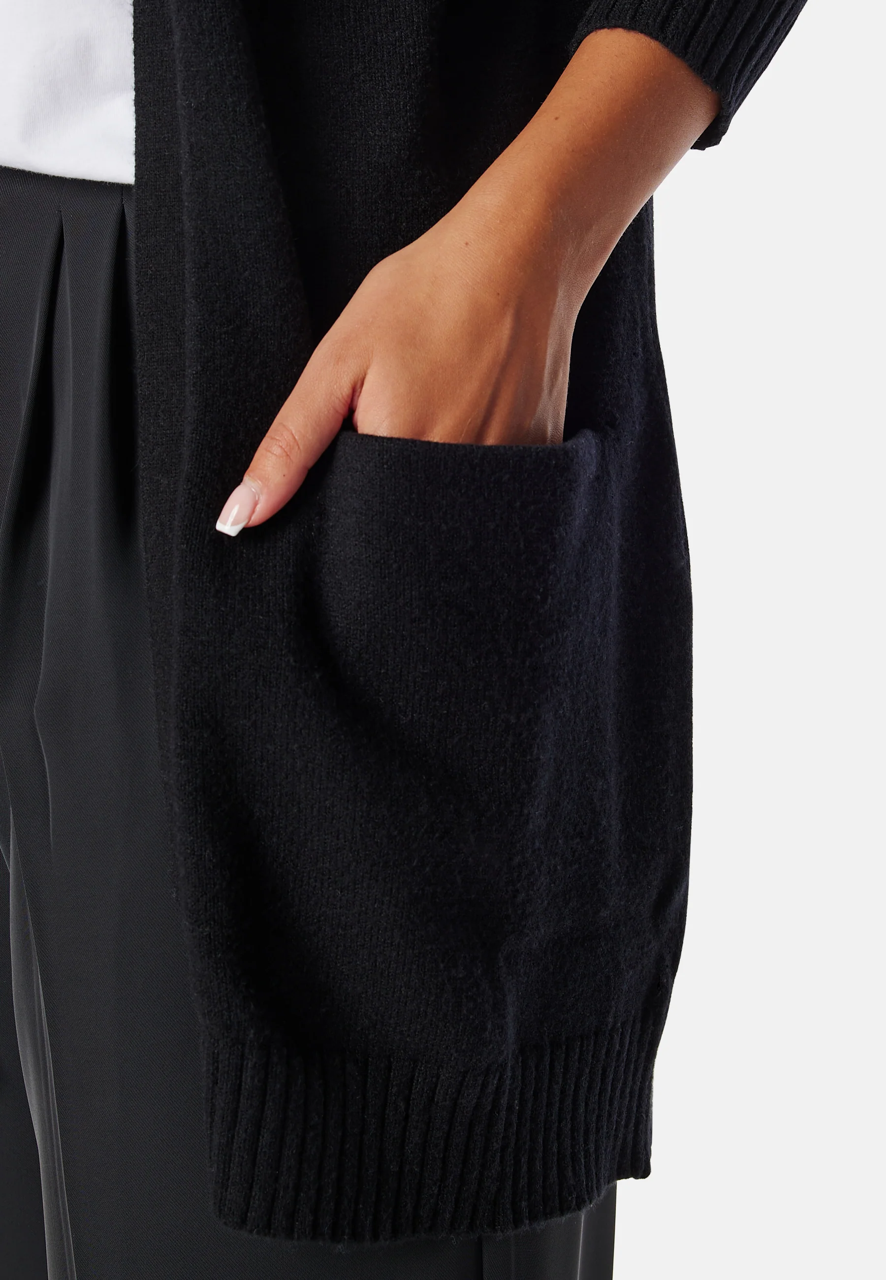 Viril Open L/S Knit Cardigan - Image 4