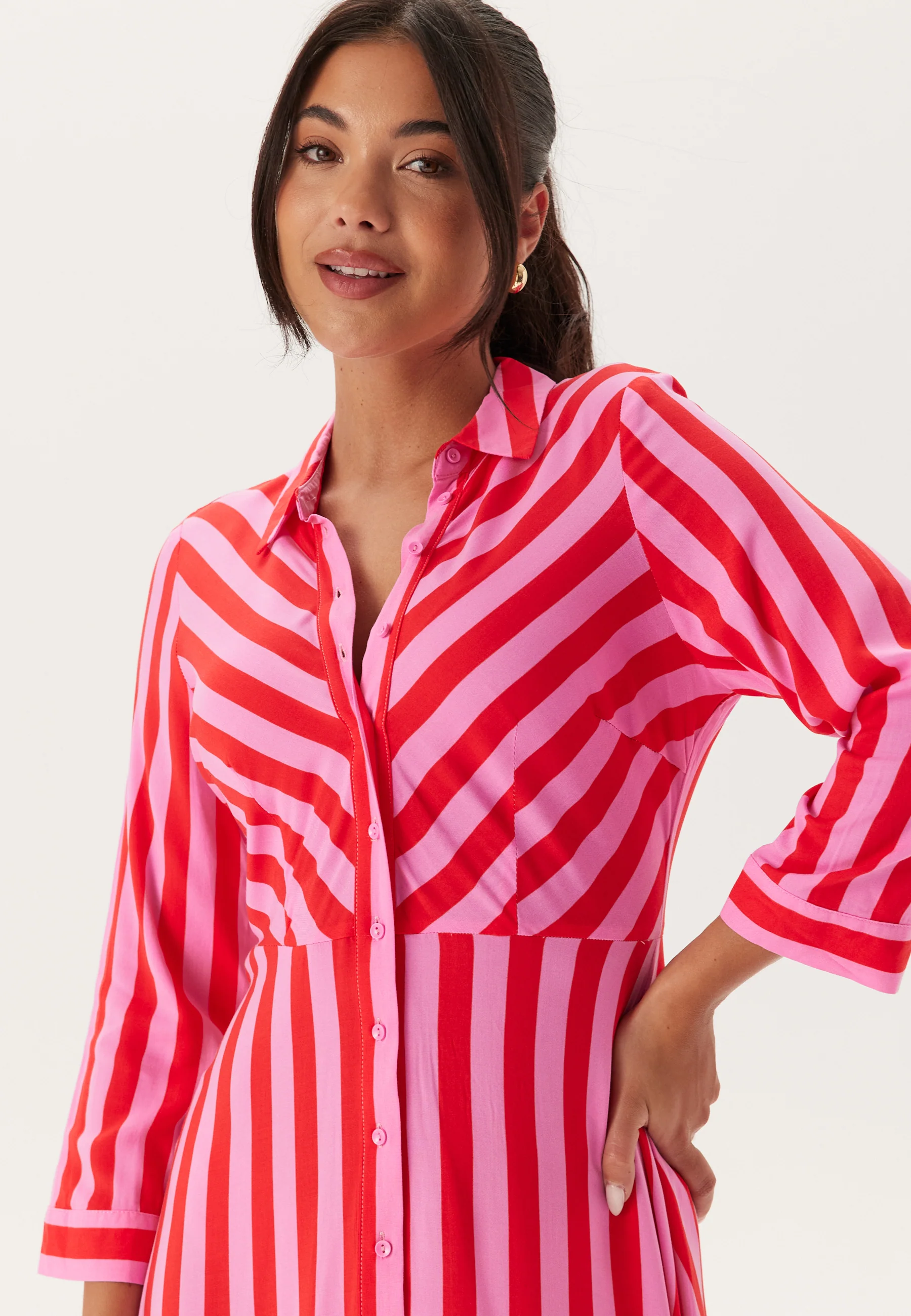 Yassavanna Long Shirt Dress - Image 3